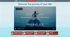 Desktop Screenshot of findingjoethemovie.com